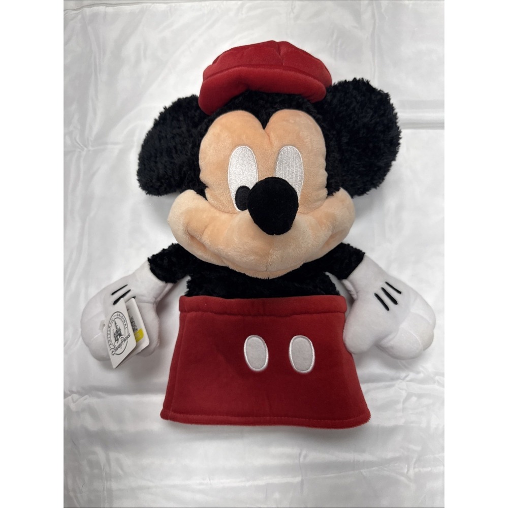 Vintage Disneyland Mickey Mouse w/ Paddy Cap and bottom GOLF Club COVER 13" NWT